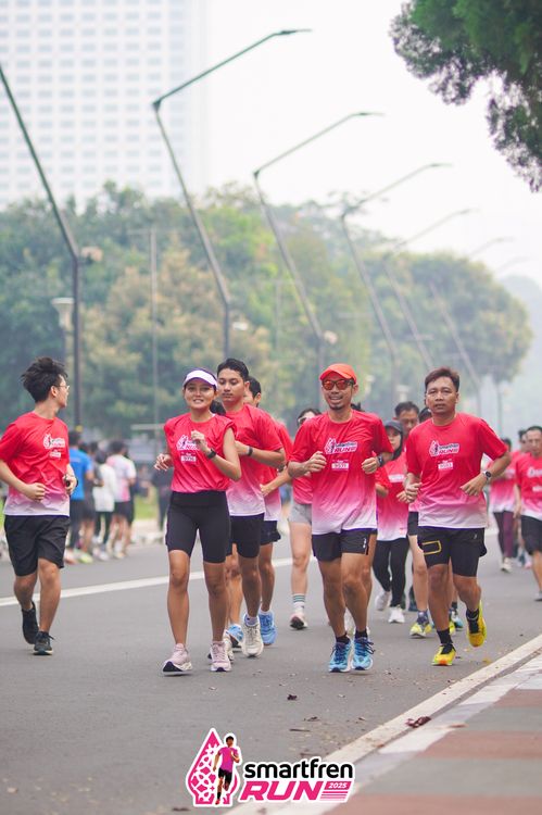 Race photo from Shakeout Run - Smartfren Run