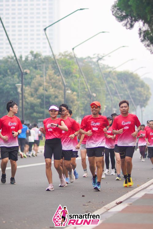 Race photo from Shakeout Run - Smartfren Run