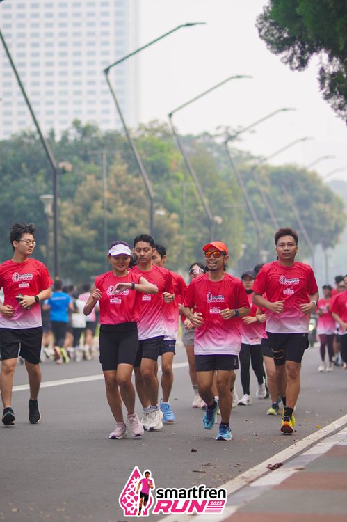 Race photo from Shakeout Run - Smartfren Run
