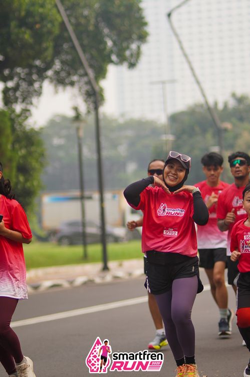Race photo from Shakeout Run - Smartfren Run