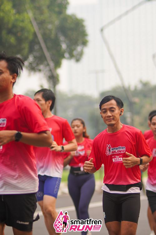 Race photo from Shakeout Run - Smartfren Run