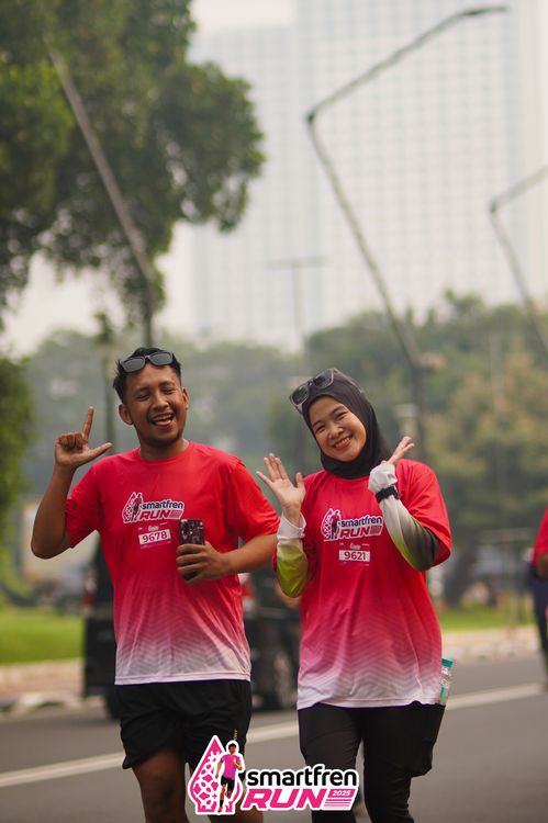Race photo from Shakeout Run - Smartfren Run