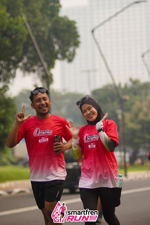 Race photo from Shakeout Run - Smartfren Run