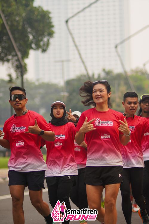 Race photo from Shakeout Run - Smartfren Run