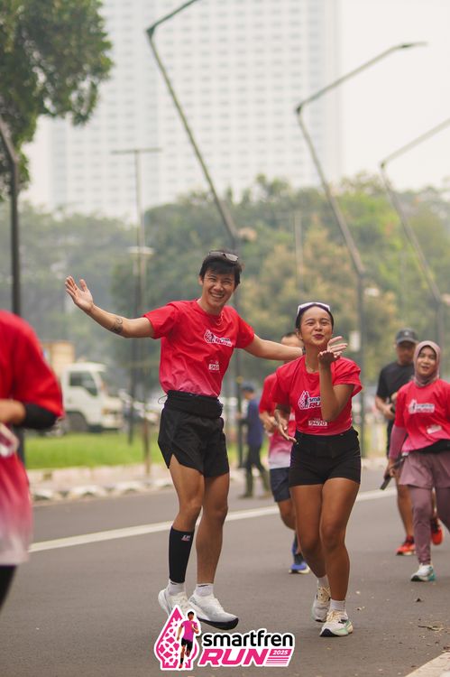 Race photo from Shakeout Run - Smartfren Run