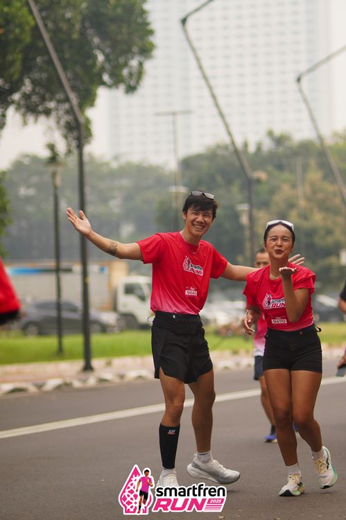 Race photo from Shakeout Run - Smartfren Run