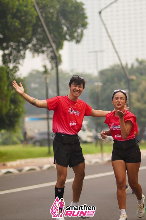 Race photo from Shakeout Run - Smartfren Run