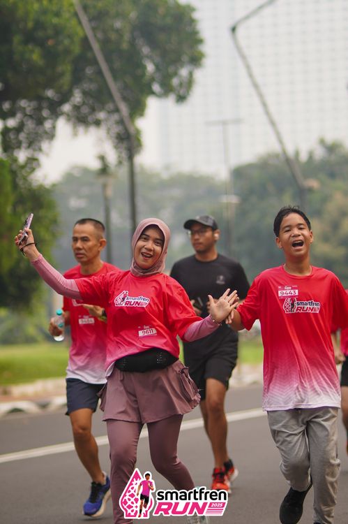 Race photo from Shakeout Run - Smartfren Run