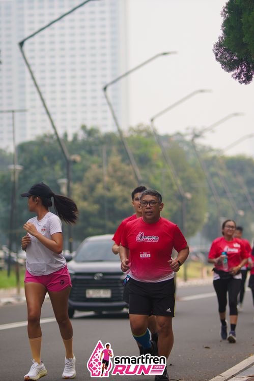 Race photo from Shakeout Run - Smartfren Run