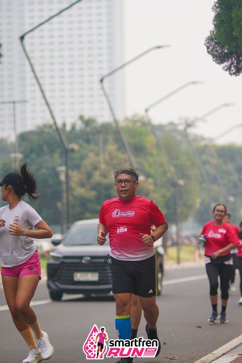 Race photo from Shakeout Run - Smartfren Run