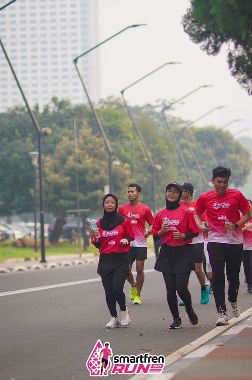Race photo from Shakeout Run - Smartfren Run