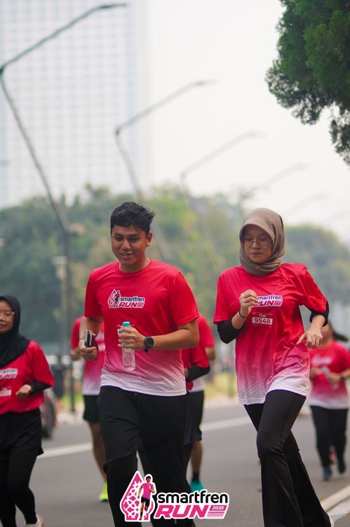 Race photo from Shakeout Run - Smartfren Run