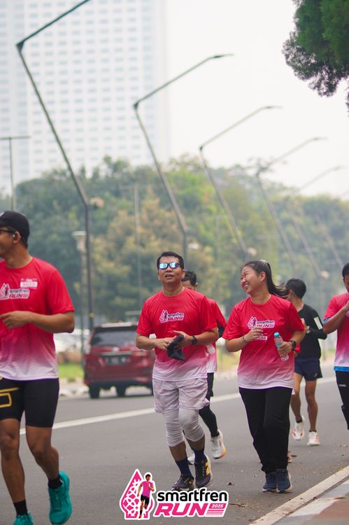 Race photo from Shakeout Run - Smartfren Run