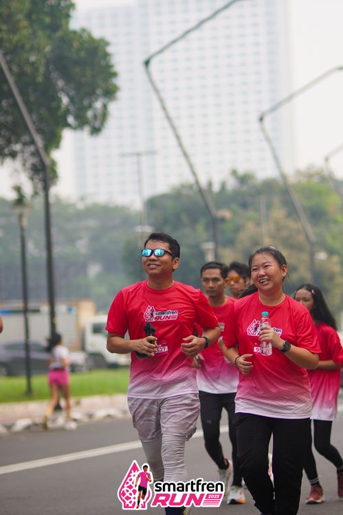 Race photo from Shakeout Run - Smartfren Run