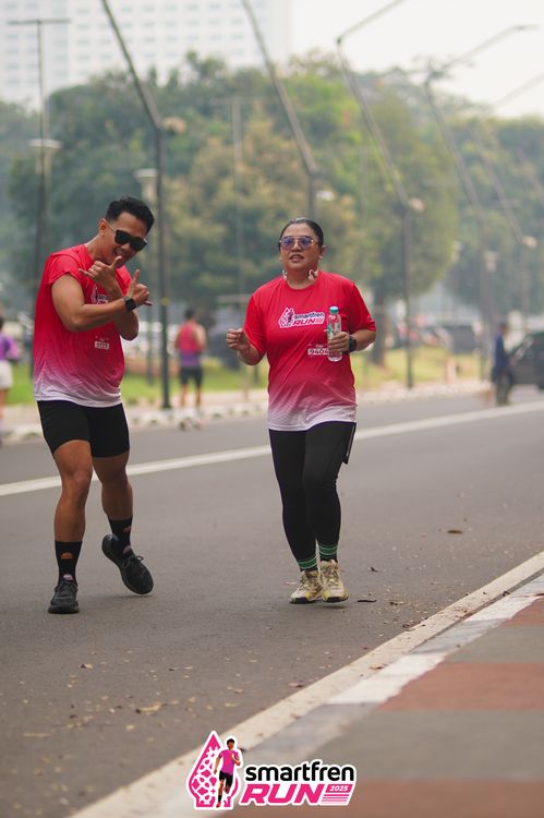 Race photo from Shakeout Run - Smartfren Run