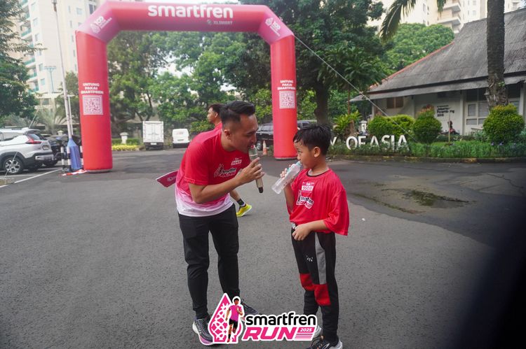 Race photo from Shakeout Run - Smartfren Run