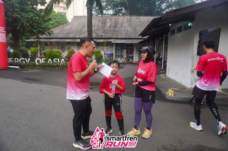 Race photo from Shakeout Run - Smartfren Run