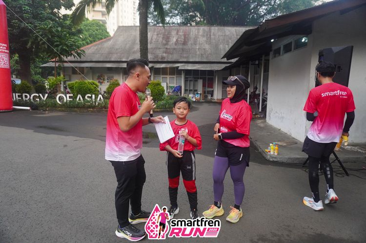 Race photo from Shakeout Run - Smartfren Run