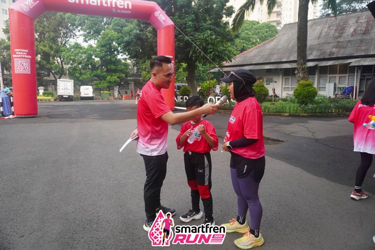 Race photo from Shakeout Run - Smartfren Run