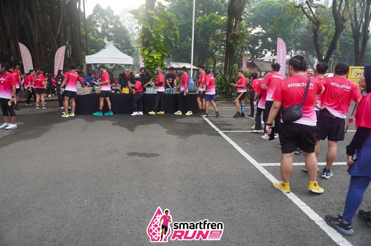Race photo from Shakeout Run - Smartfren Run