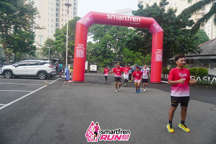 Race photo from Shakeout Run - Smartfren Run