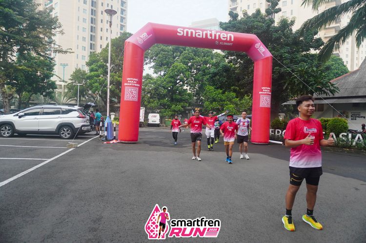 Race photo from Shakeout Run - Smartfren Run