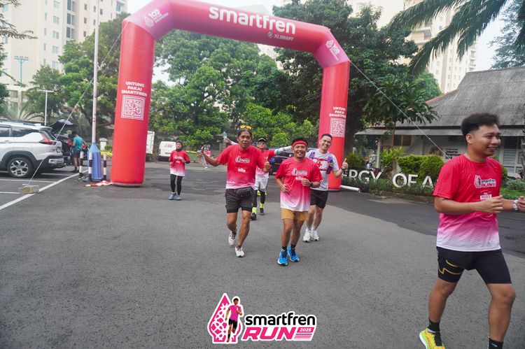 Race photo from Shakeout Run - Smartfren Run