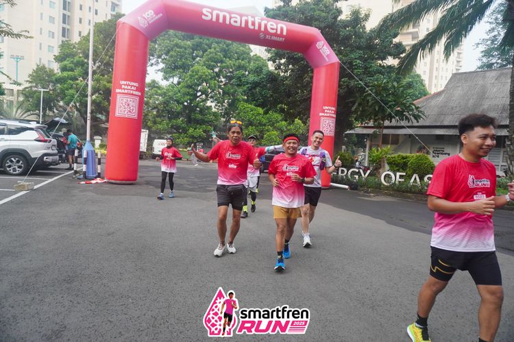 Race photo from Shakeout Run - Smartfren Run