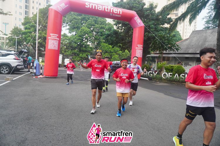 Race photo from Shakeout Run - Smartfren Run