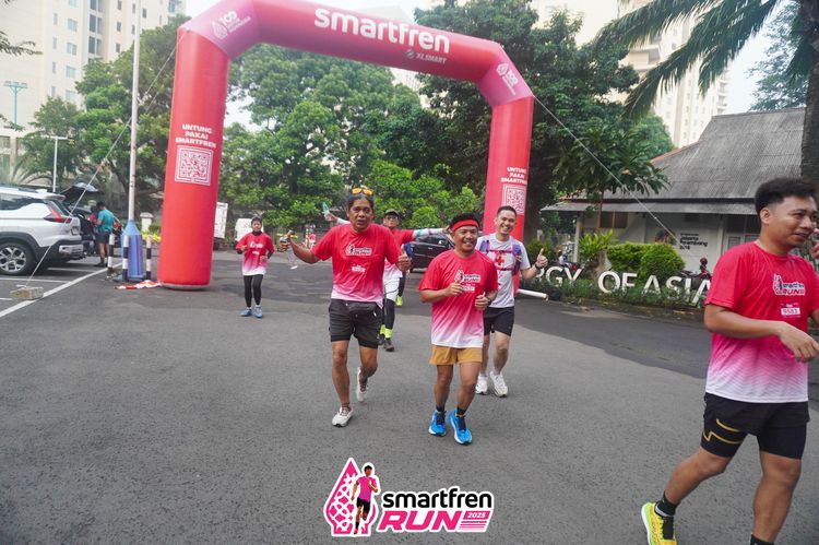 Race photo from Shakeout Run - Smartfren Run