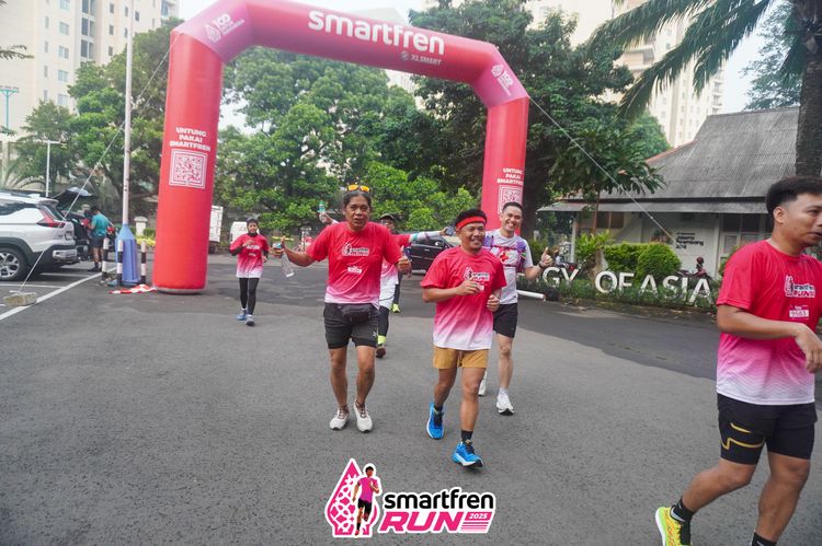 Race photo from Shakeout Run - Smartfren Run