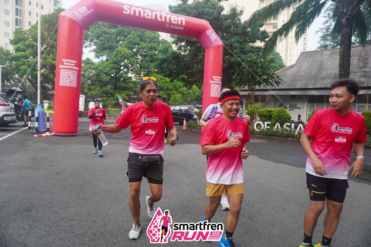 Race photo from Shakeout Run - Smartfren Run