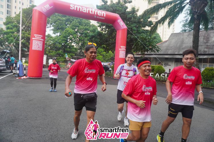 Race photo from Shakeout Run - Smartfren Run