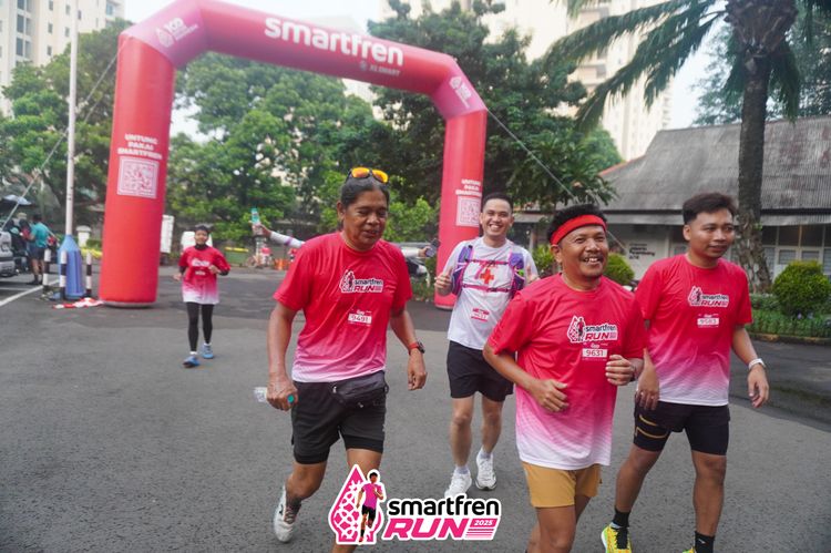 Race photo from Shakeout Run - Smartfren Run