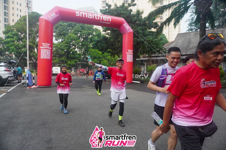 Race photo from Shakeout Run - Smartfren Run