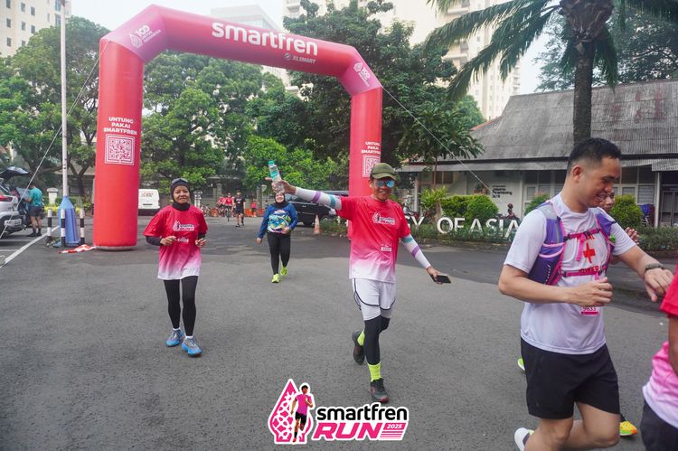 Race photo from Shakeout Run - Smartfren Run