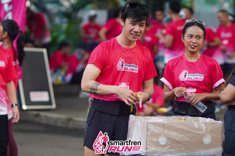 Race photo from Shakeout Run - Smartfren Run