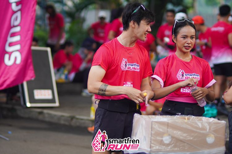 Race photo from Shakeout Run - Smartfren Run