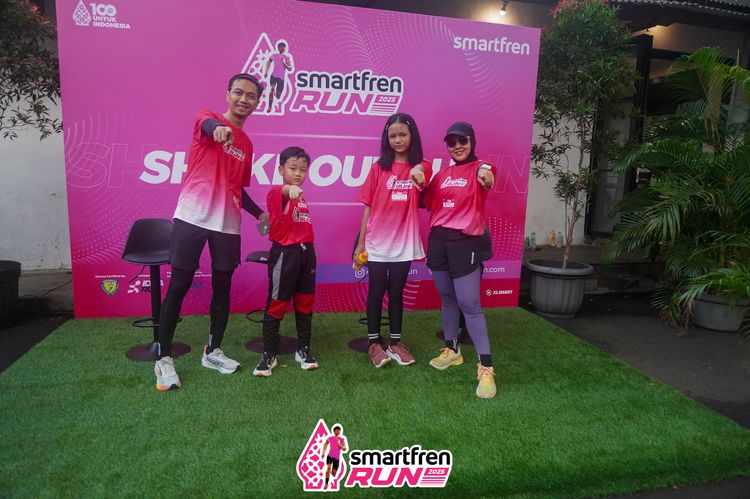 Race photo from Shakeout Run - Smartfren Run