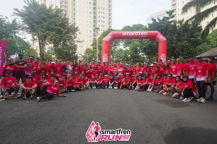Race photo from Shakeout Run - Smartfren Run
