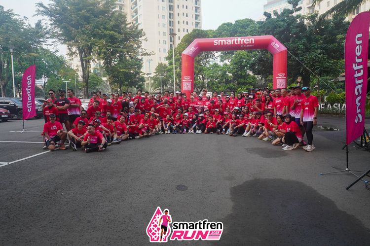 Race photo from Shakeout Run - Smartfren Run