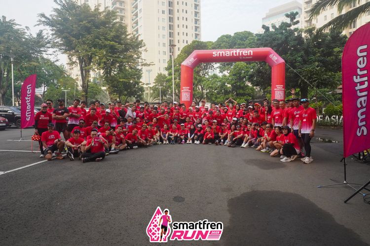 Race photo from Shakeout Run - Smartfren Run
