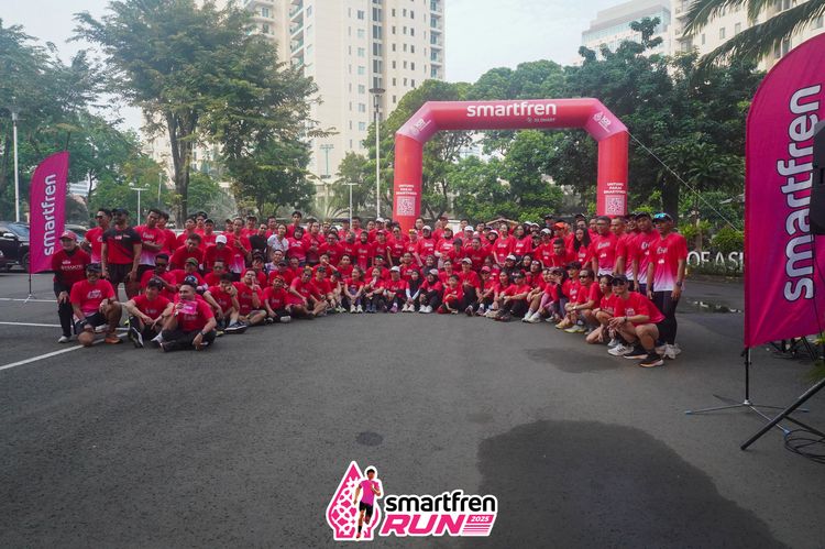 Race photo from Shakeout Run - Smartfren Run
