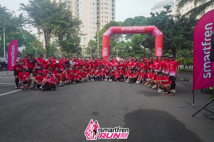 Race photo from Shakeout Run - Smartfren Run