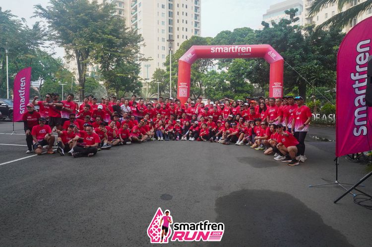Race photo from Shakeout Run - Smartfren Run