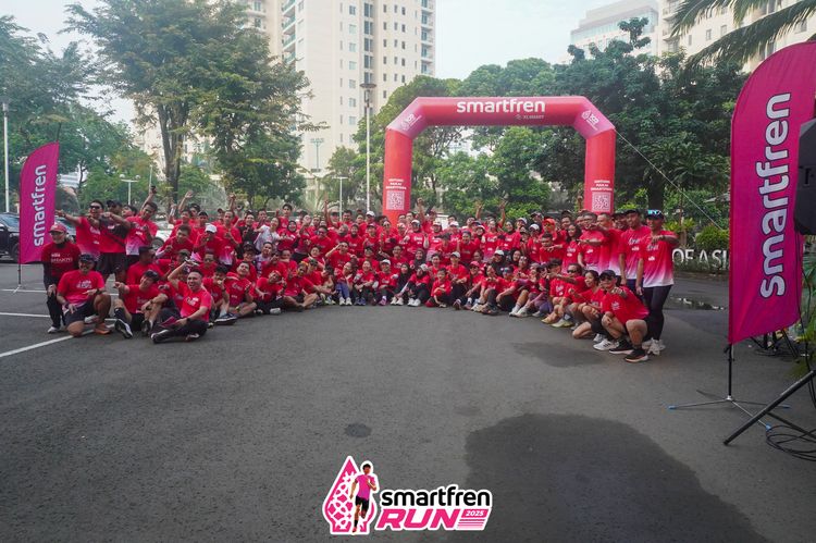 Race photo from Shakeout Run - Smartfren Run