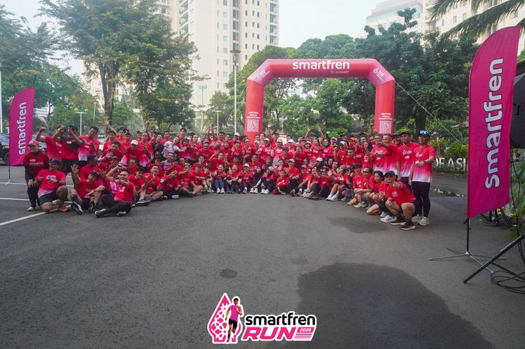 Race photo from Shakeout Run - Smartfren Run