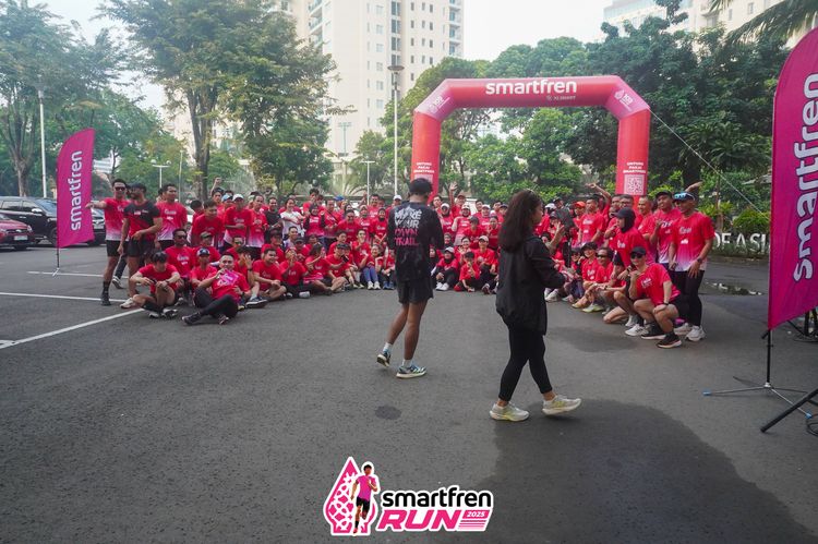 Race photo from Shakeout Run - Smartfren Run