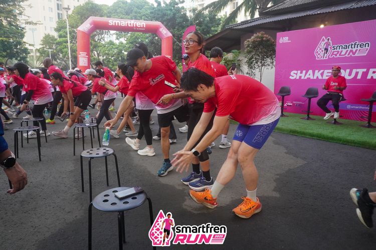 Race photo from Shakeout Run - Smartfren Run