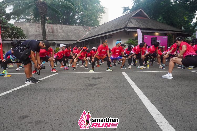 Race photo from Shakeout Run - Smartfren Run